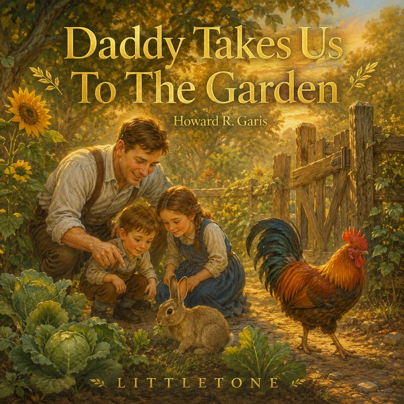 Daddy Takes Us To The Garden
