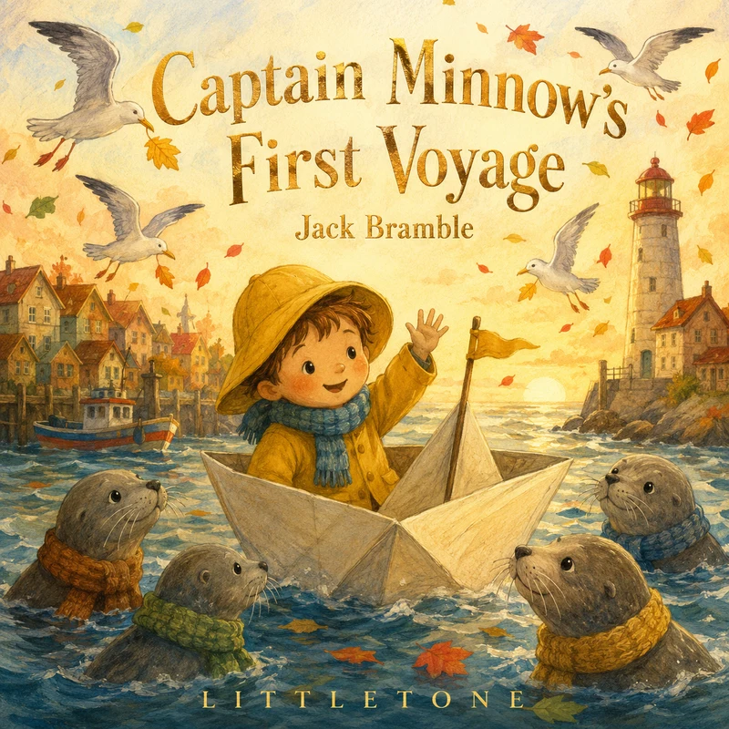 Captain Minnow's First Voyage: The smallest captain in the harbour sets out at last