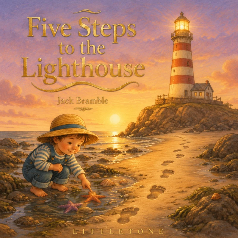 Five Steps to the Lighthouse: A very small adventurer crosses a very big beach