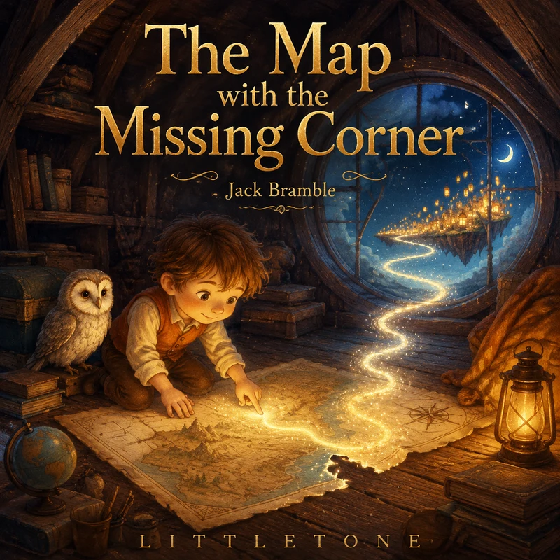 The Map with the Missing Corner: An attic map, a torn edge, and the island nobody could find