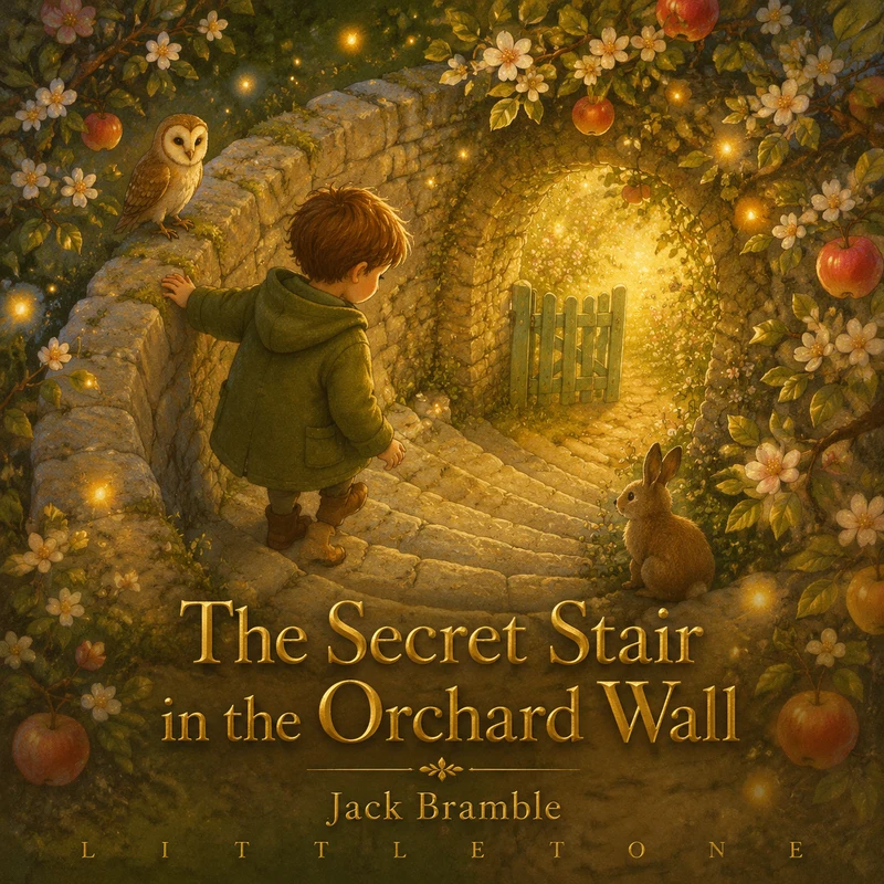 The Secret Stair in the Orchard Wall: Twelve steps down to somewhere nobody remembered