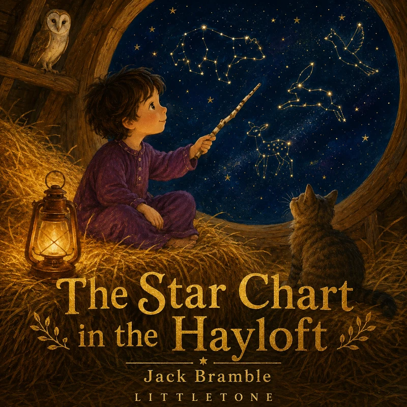 The Star Chart in the Hayloft: A ladder, a lantern, and the whole night sky