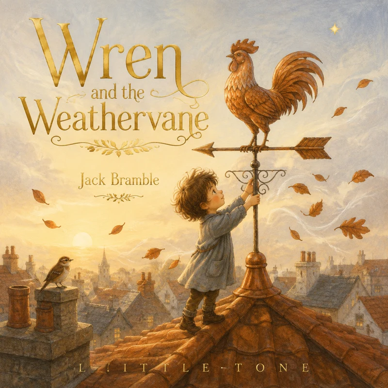 Wren and the Weathervane: The rooftop rooster spins, and Wren means to know why